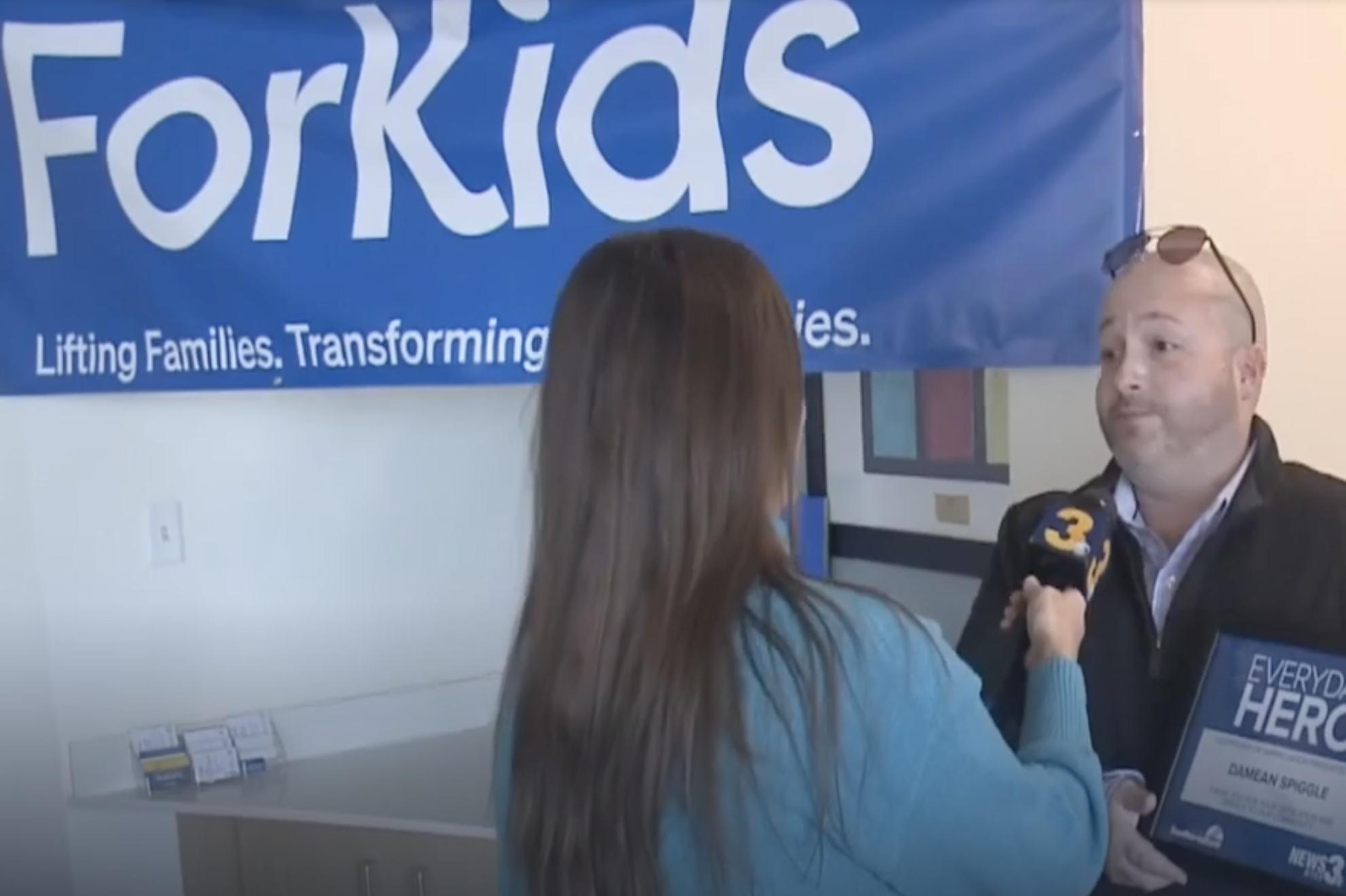 Featured image for “Suffolk man who’s logged 225+ volunteer hours at ForKids surprised with award”